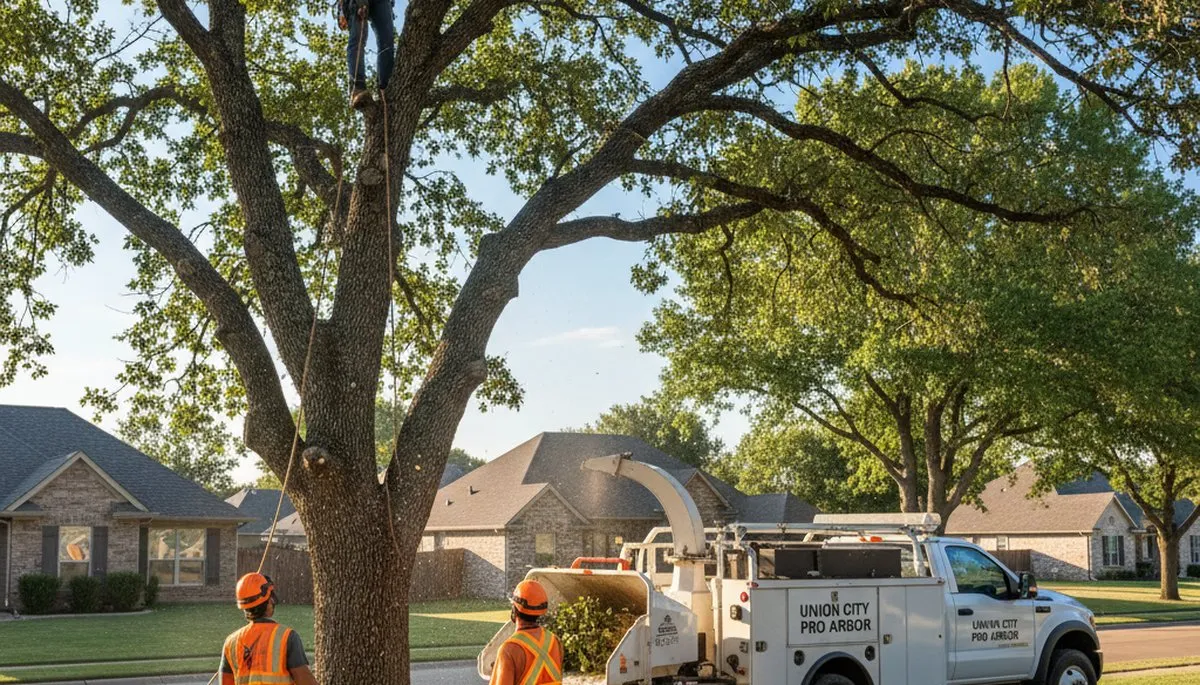 Professional tree removal service in Oklahoma City OK by certified local arborists